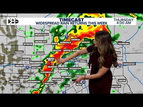 DFW Weather: Heavy rain expected - full forecast and timeline