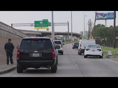 Pedestrian dead after being struck by vehicle during chase in north Houston, officials say