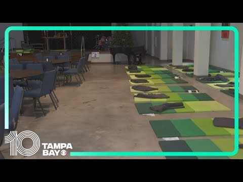 County-by-county: Cold weather shelters open across Tampa Bay