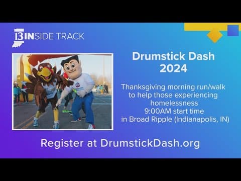Move your feet so other can eat: Drumstick Dash 2024