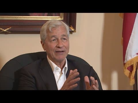 JPMorgan Chase CEO discusses workforce cuts, Columbus' business boom