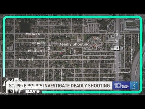 Man dies after being found shot in St. Pete, police say
