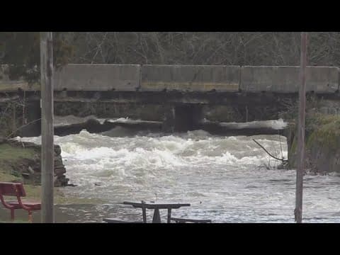 Oakdale residents assess damage after strong storm sweeps through the region