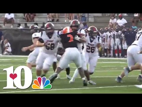 10Sports Blitz: West pours it on against Clinton, 44-12