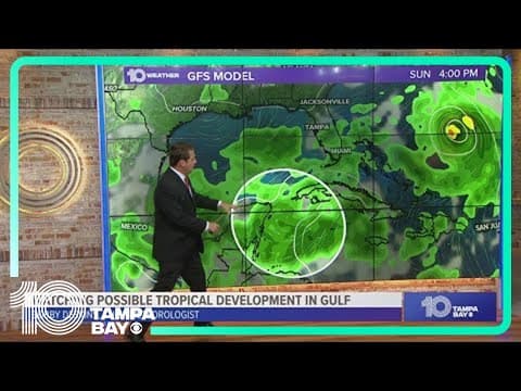 Tracking the Tropics: Development possible in the Gulf (10:30 a.m. Thursday update)