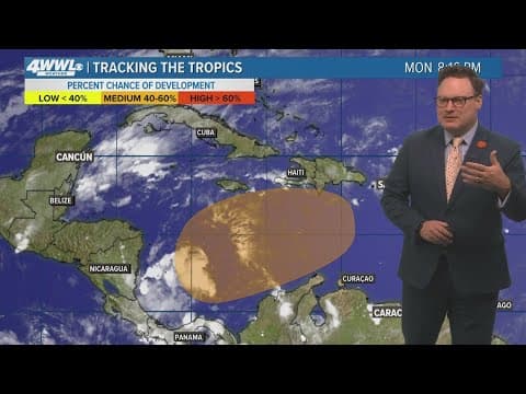 Monday 10PM Tropical Update: Development possible first week of November