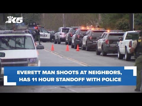 Suspect in custody after 11 hour standoff