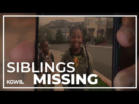 Gresham siblings missing after never returning home from school Tuesday