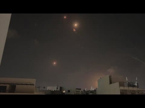 Israeli officials order residents to take cover in bomb shelters amid Iran's retaliatory strikes