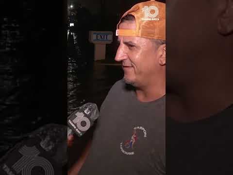 ‘Worst I’ve ever seen’ | #Helene aftermath in Tarpon Springs #10tampabay #tampabay #florida