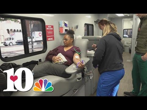 Orange and Blue Blood Drive kicks off