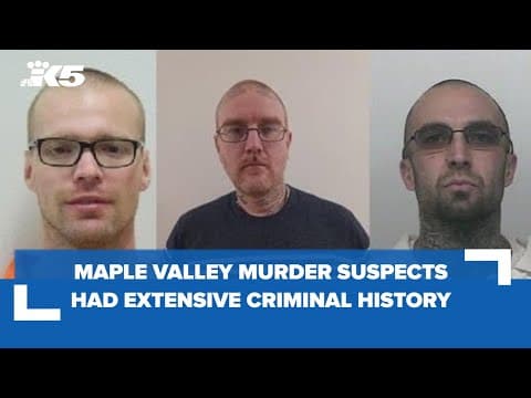 Maple Valley double murder suspects have extensive criminal history, court docs show