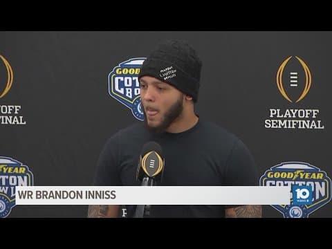 Brandon Inniss pregame press conference: Ohio State vs. Texas | College Football Playoff