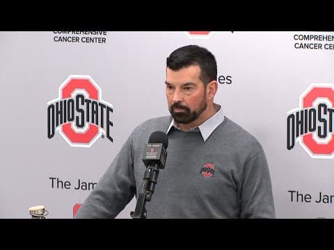 'We have to move forward': Ryan Day discusses loss to Michigan, making a playoff run