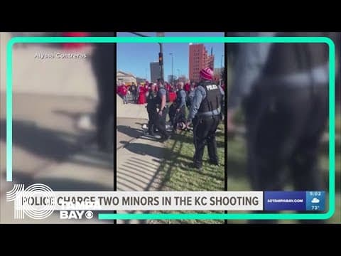 2 minors charged in mass shooting at the Kansas City Chiefs Super Bowl parade