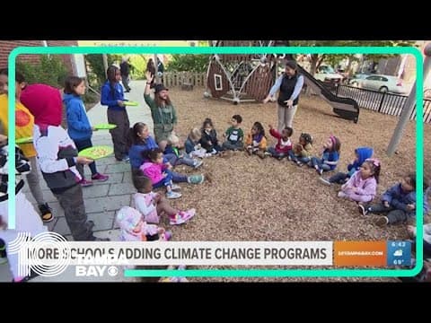 Climate change, nature increasingly being taught in schools