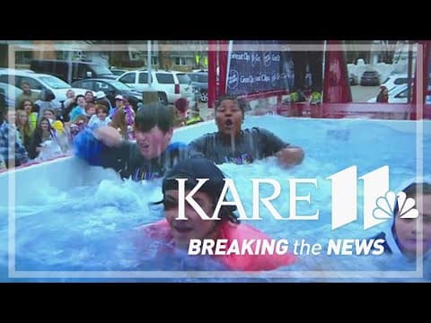 South View Middle School students take Polar Plunge for Special Olympics