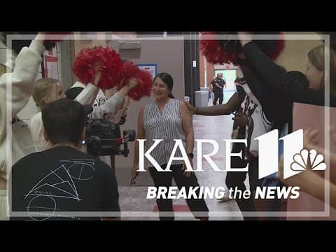 Eden Prairie teacher surprised with $50,000 national prize