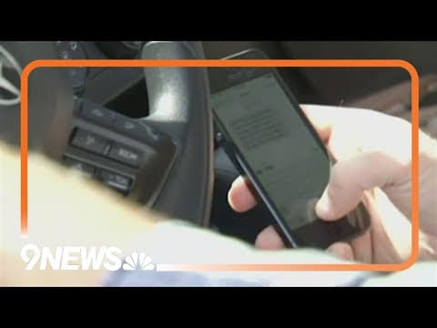 New Colorado law could punish drivers for holding phone