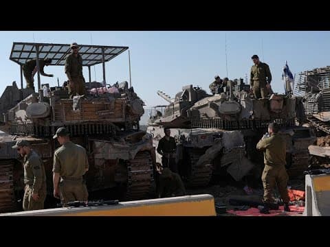 Qatar says ceasefire between Israel and Hamas will go into effect at 8:30 a.m. on Sunday