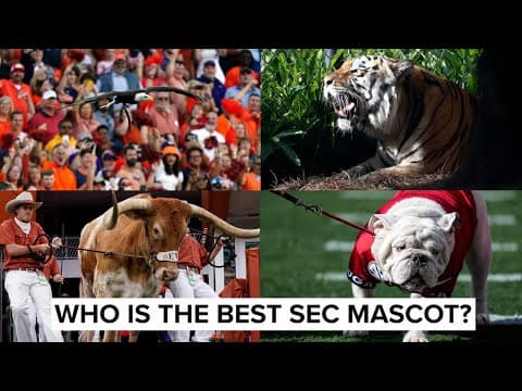 Who is the best SEC mascot? | WFAA asks Paul Finebaum, other media members at SEC Media Days