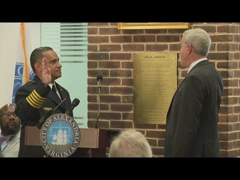New Alexandria Fire Chief sworn in, making history as the first Latino Fire Chief