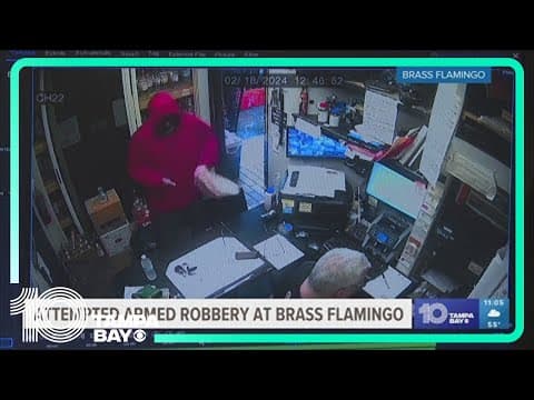 Gentleman's club manager refuses to hand over cash to armed robber