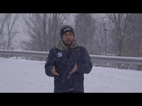 Winter storm update in Northern Virginia