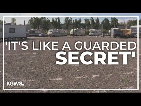 Portland's first homeless RV park struggling to attract residents