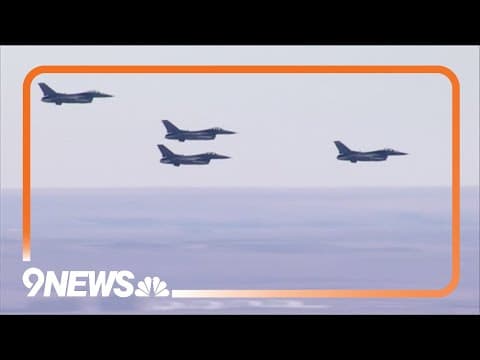 F-16 flyovers in Colorado: Where to watch on Memorial Day