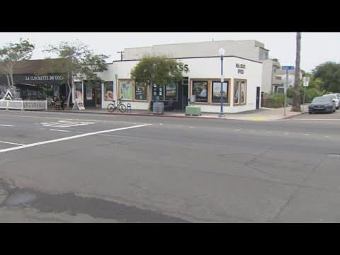 Traffic bollards removed from Diamond Street in Pacific Beach