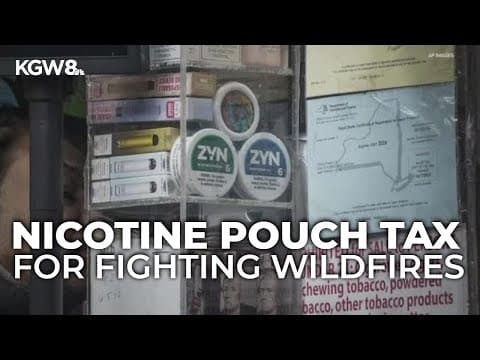 Oregon lawmakers consider nicotine pouch tax for fighting wildfires