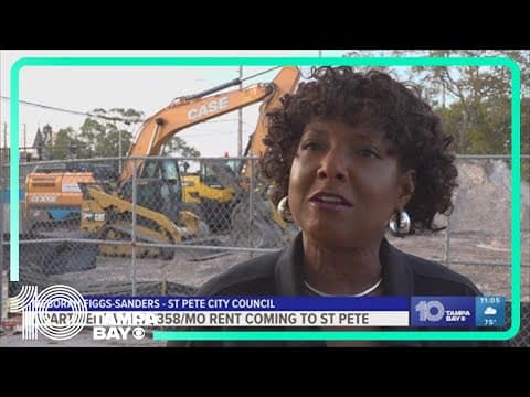 Apartment with $358 monthly rent coming to St. Pete