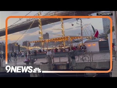 Turbulent waters may have contributed to Mexican tall ship's crash into Brooklyn Bridge