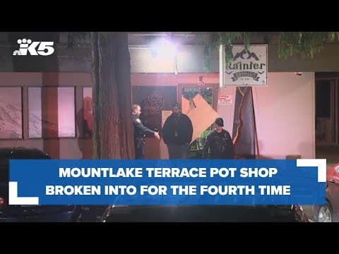 Mountlake Terrace cannabis shop robbed