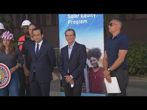City of San Diego unveils $10 million plan to provide solar energy to low-income communities
