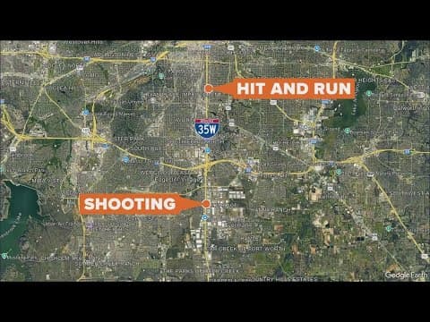 Latest after police say off-duty Fort Worth police officer shot man after attempted hit-and-run