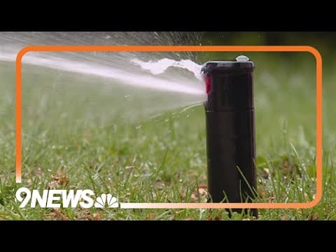 Denver Water says too many sprinklers are turning on at the same time