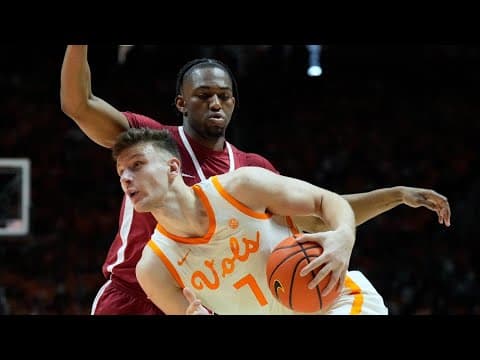Watch Live: UT Basketball holds press conference after close win against Alabama