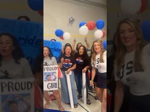 Friends and family wish Suni Lee luck ahead of the Olympic gymnastics team trials