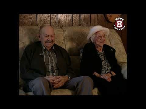 Couple celebrating 70th anniversary in 2001 offer advice about enduring love