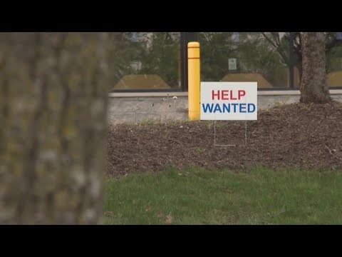 The number of available jobs is up, signaling renewed optimism