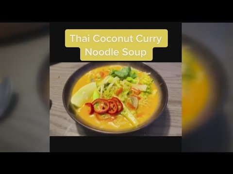 It's Soup Season! Try Alicia's Thai Coconut Curry Soup