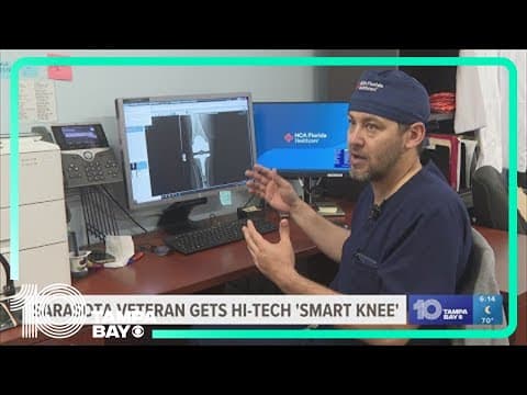Sarasota veteran receives technologically-advanced 'smart knee'