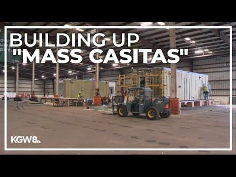 Nonprofit housing group building small modular homes at Port of Portland's Terminal Two