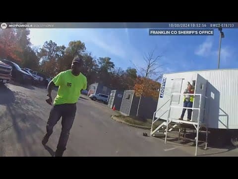 Franklin County Sheriff's Office releases bodycam video of shooting at Gahanna construction site