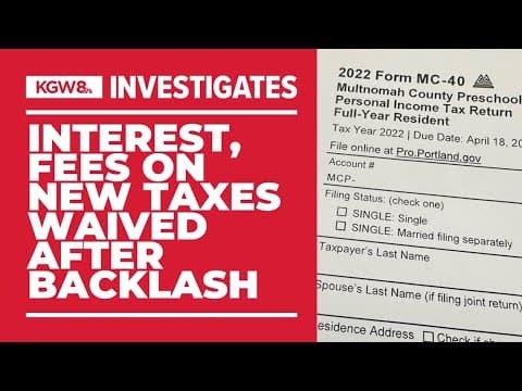Metro, Multnomah County to waive fees, interest on new taxes after botched rollout