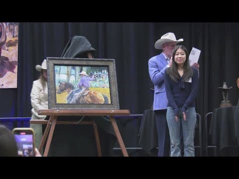 Houston-area students showcase artwork at RodeoHouston's School Art Awards ceremony