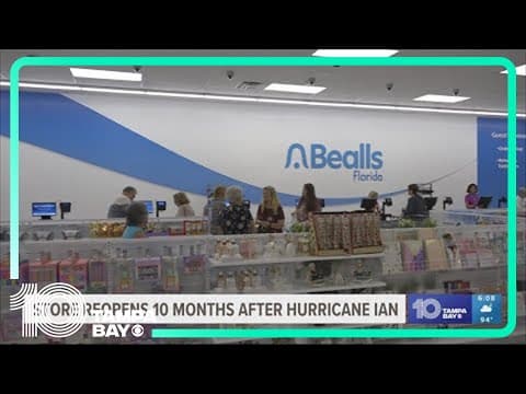 Popular Florida department store in Venice ruined by Hurricane Ian reopens after 10 months