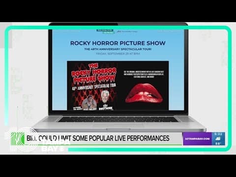 Proposal seen as a drag crackdown could limit live performances of some popular musicals